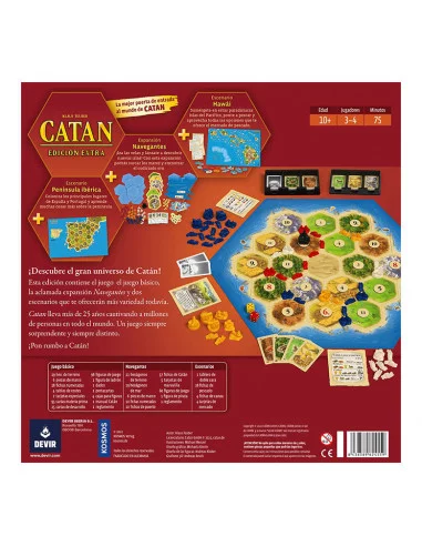 es::Catan: Edición Extra - Juego de mesa