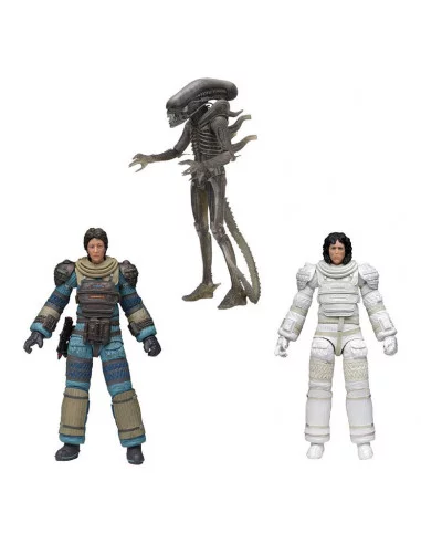 es::Alien 40th Anniversary Set Figuras Serie 4: Ripley, Lambert y Alien