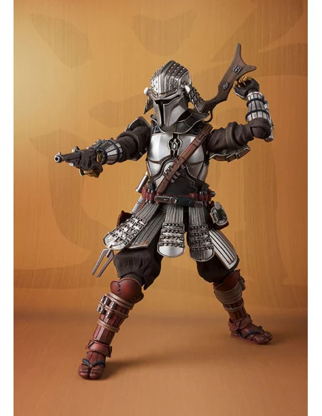 es::Star Wars Ronin Mandalorian y Grogu Beskar Armor Figuras Meisho Movie Realization