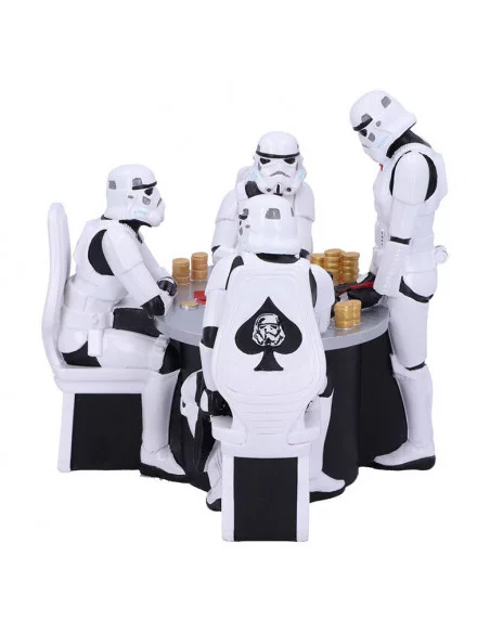 es::Star Wars Diorama Stormtrooper Poker Face 18 cm