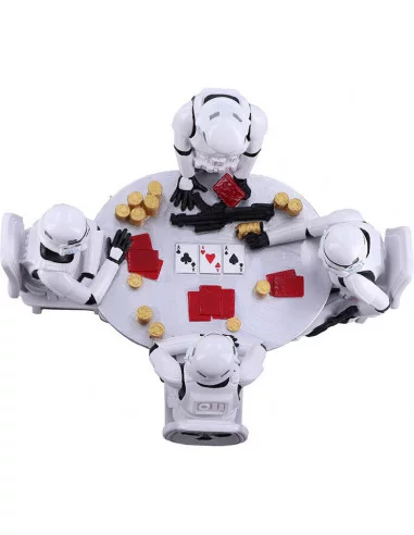 es::Star Wars Diorama Stormtrooper Poker Face 18 cm