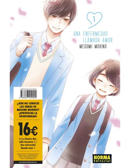 es::Pack de iniciación. Una enfermedad llamada amor 1+ Buenos días durmiente 1