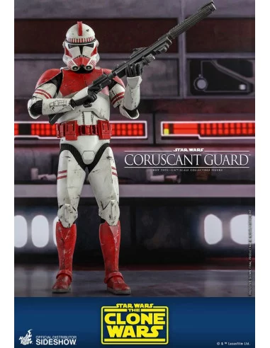es::Star Wars The Clone Wars Figura 1/6 Coruscant Guard Hot Toys 30 cm