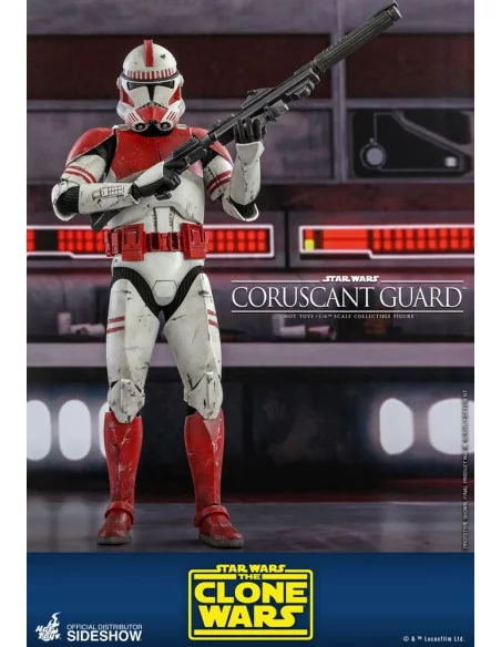 es::Star Wars The Clone Wars Figura 1/6 Coruscant Guard Hot Toys 30 cm
