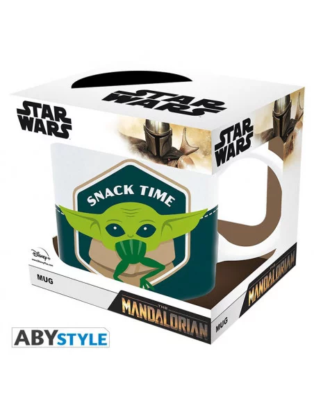 es::Star Wars The Mandalorian Taza Baby Yoda comiéndose la rana 320 ml