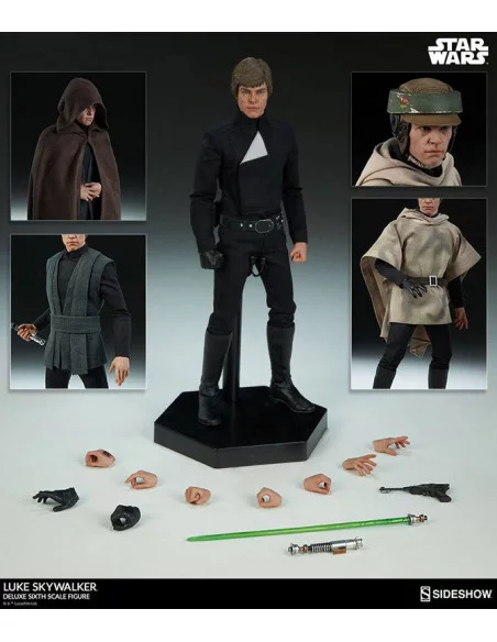 es::Star Wars Episode VI Figura 1/6 Deluxe Luke Skywalker Deluxe Sideshow
