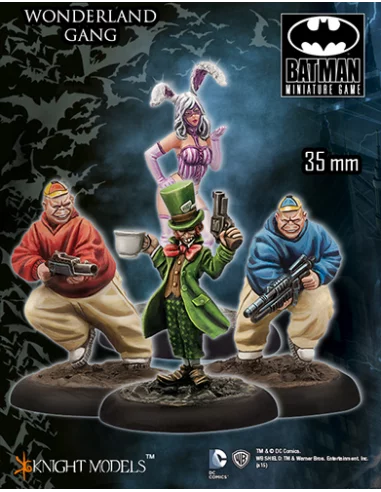 es::Batman Miniature Game: Wonderland Gang Figuras Knight Models