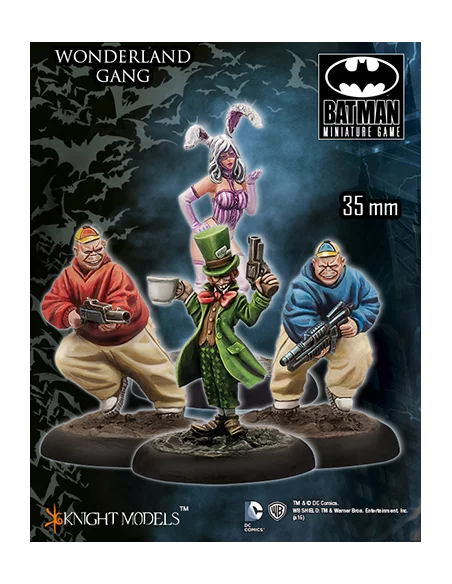 es::Batman Miniature Game: Wonderland Gang Figuras Knight Models