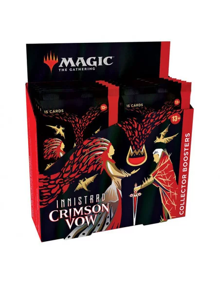 es::Magic the Gathering Innestrad: Crimson Vow Caja de Collector Boosters. En inglés