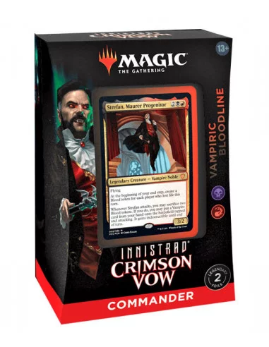 es::Magic Innistrad: Crimson Vow: Vampiric Boodline Mazo de Commander Inglés