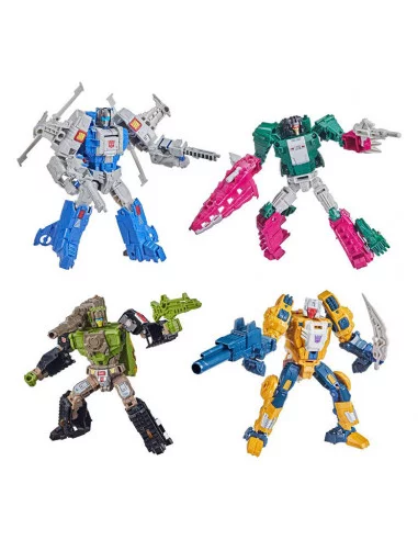 es::Transformers Gen Deluxe Surtido 4 figuras Headmasters Retro 