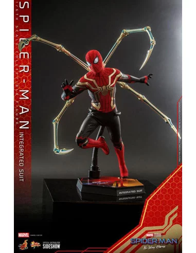 es::Spider-Man: No Way Home Figura 1/6 Spider-Man Integrated Suit Hot Toys 29 cm