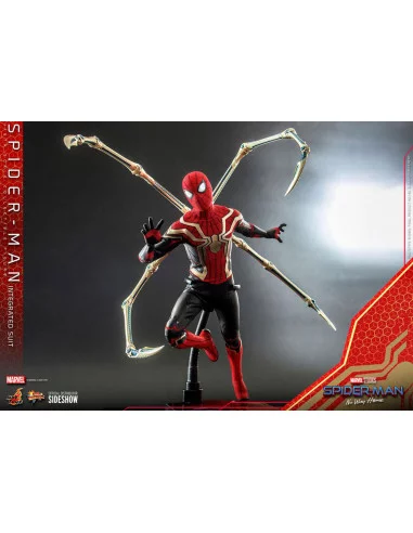 es::Spider-Man: No Way Home Figura 1/6 Spider-Man Integrated Suit Hot Toys 29 cm