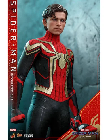 es::Spider-Man: No Way Home Figura 1/6 Spider-Man Integrated Suit Hot Toys 29 cm