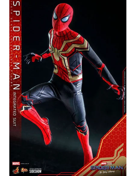 es::Spider-Man: No Way Home Figura 1/6 Spider-Man Integrated Suit Hot Toys 29 cm