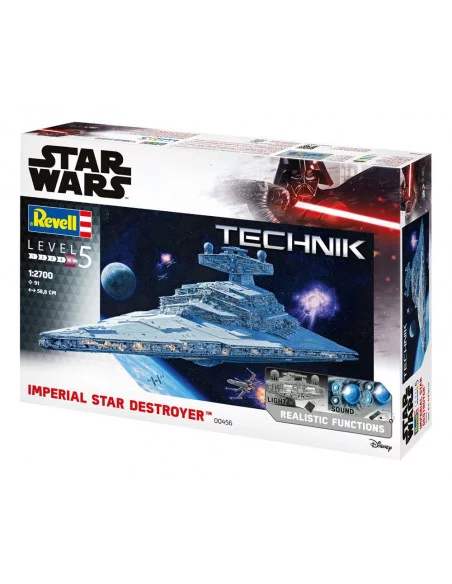 es::Star Wars Maqueta con luz y sonido 1/2700 Imperial Star Destroyer 59 cm