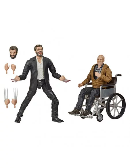 es::Marvel Legends Figuras Logan & Charles Xavier Exclusive 15 cm