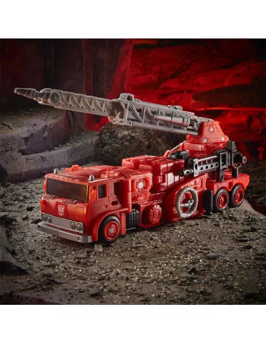 es::Transformers Generations War for Cybertron: Kingdom Figura Inferno Voyager Class 18 cm