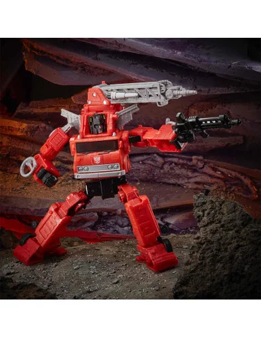 es::Transformers Generations War for Cybertron: Kingdom Figura Inferno Voyager Class 18 cm