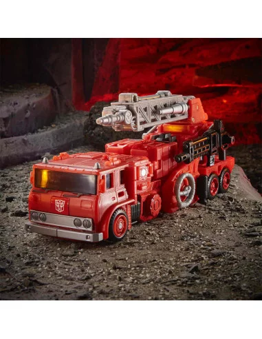 es::Transformers Generations War for Cybertron: Kingdom Figura Inferno Voyager Class 18 cm