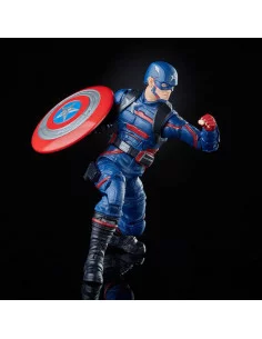 es::Falcon y el Soldado de Invierno Marvel Legends Figura 2021 Captain America John F. Walker 15 cm 2