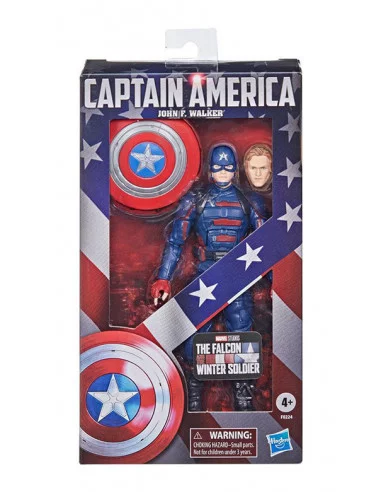 es::Falcon y el Soldado de Invierno Marvel Legends Figura 2021 Captain America John F. Walker 15 cm