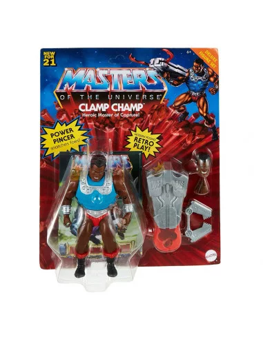 es::Masters of the Universe Origins Figura Clamp Champ Deluxe 14 cm