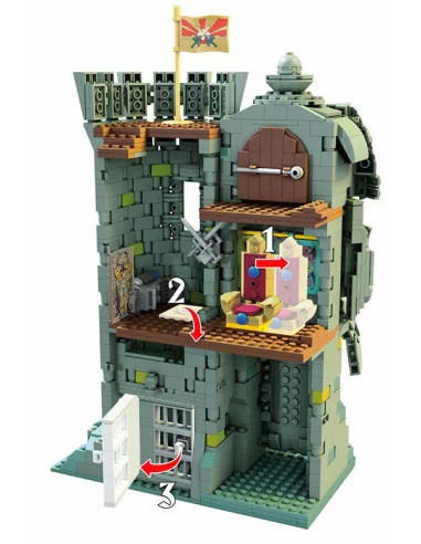 es::Masters of the Universe Castillo de Grayskull Mega Construx 3508 piezas