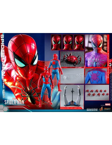 es::Marvel's Spider-Man Figura Video Game Masterpiece 1/6 Spider-Man Spider Armor MK IV Suit Hot Toys 30 cm