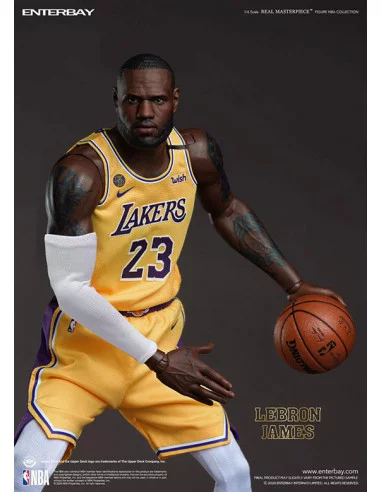 es::NBA Collection Figura 1/6 LeBron James Enterbay 30 cm
