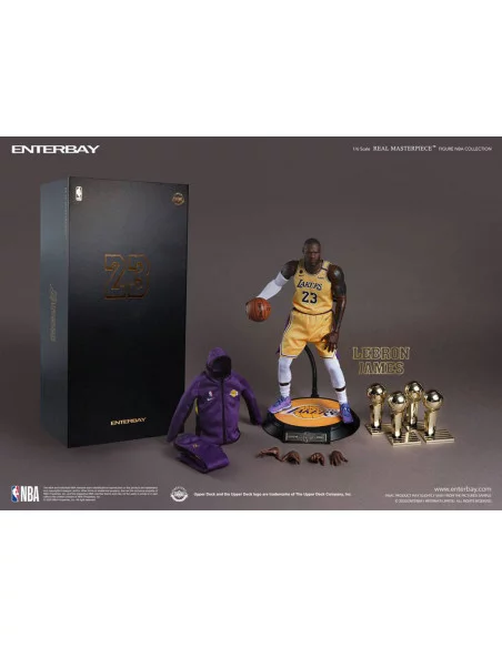 es::NBA Collection Figura 1/6 LeBron James Enterbay 30 cm