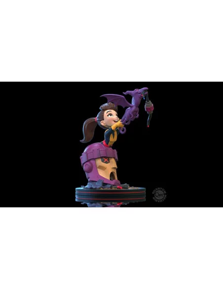 es::Marvel Figura Q-Fig Elite Kitty Pryde & Lockheed 13 cm