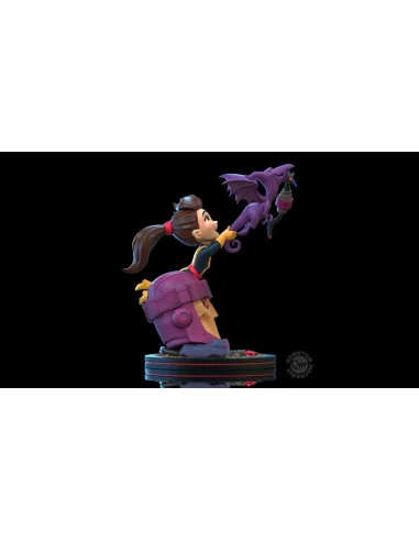 es::Marvel Figura Q-Fig Elite Kitty Pryde & Lockheed 13 cm