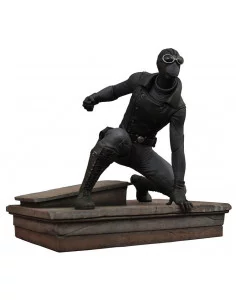 es::Marvel Video Game Gallery Diorama Spider-man Black Suit 25 cm