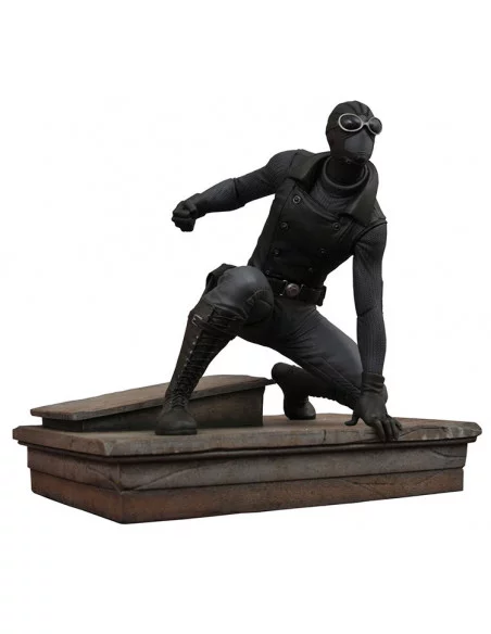 es::Marvel Video Game Gallery Diorama Spider-man Black Suit 25 cm