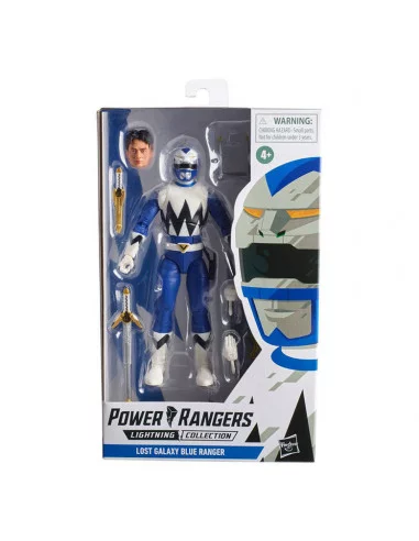 es::Power Rangers Lost Galaxy Blue Ranger Lightning Collection 15 cm