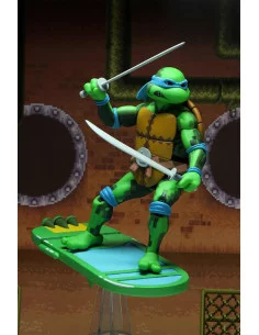es::Tortugas Ninja: Turtles in Time Figura Leonardo 18 cm 2