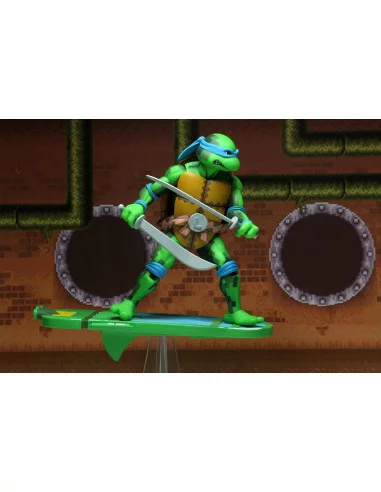 es::Tortugas Ninja: Turtles in Time Figura Leonardo 18 cm