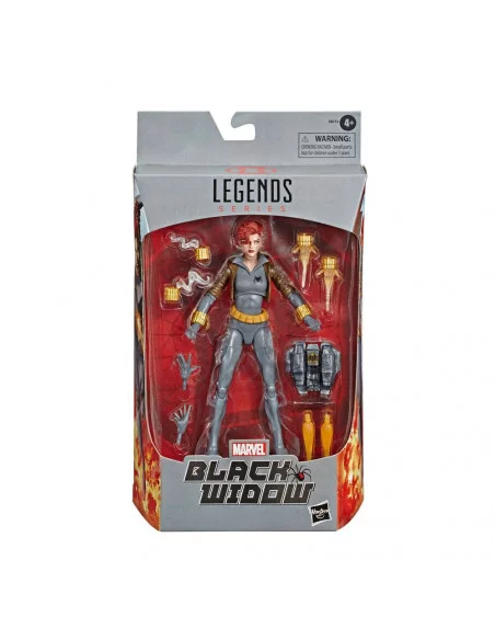 es::Marvel Legends Series Figura Black Widow Grey Suit 15 cm