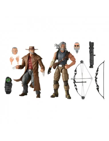 es::Marvel Legends Pack de 2 Figuras 2020 Old Men Logan & Hawkeye 15 cm
