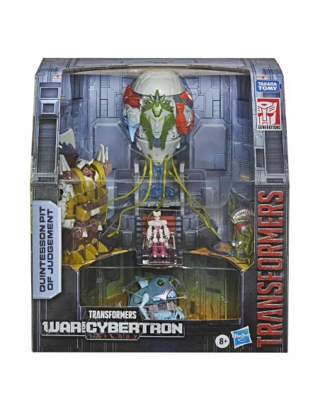 es::Transformers Generations War for Cybertron Trilogy Figuras Box Set Quintesson Pit of Judgement