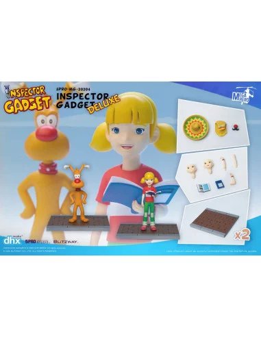 es::Inspector Gadget Figuras 1/12 Mega Hero Inspector Gadget Deluxe 17 cm