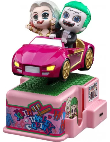 es::Escuadrón suicida Minifigura con luz y sonido CosRider The Joker & Harley Quinn Hot Toys 13 cm