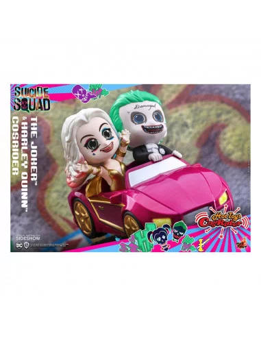 es::Escuadrón suicida Minifigura con luz y sonido CosRider The Joker & Harley Quinn Hot Toys 13 cm