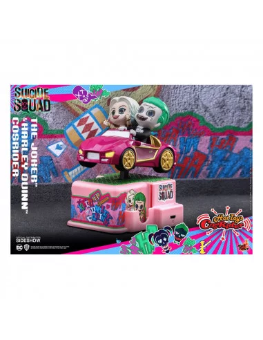 es::Escuadrón suicida Minifigura con luz y sonido CosRider The Joker & Harley Quinn Hot Toys 13 cm