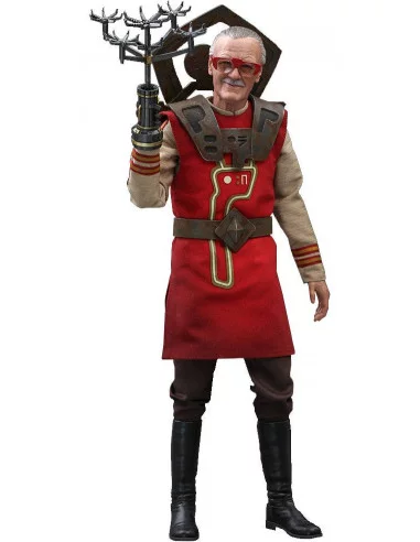 es::Thor Ragnarok Figura Movie Masterpiece 1/6 Stan Lee Hot Toys Exclusive 30 cm