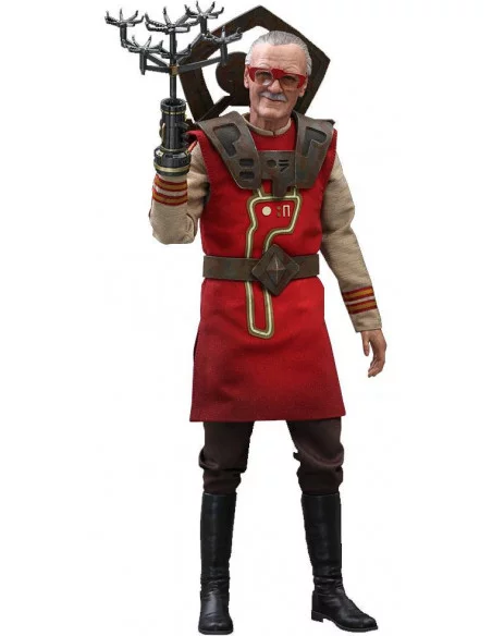 es::Thor Ragnarok Figura Movie Masterpiece 1/6 Stan Lee Hot Toys Exclusive 30 cm