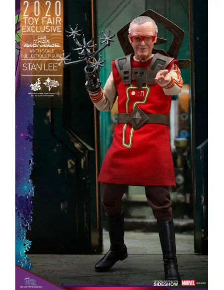 es::Thor Ragnarok Figura Movie Masterpiece 1/6 Stan Lee Hot Toys Exclusive 30 cm