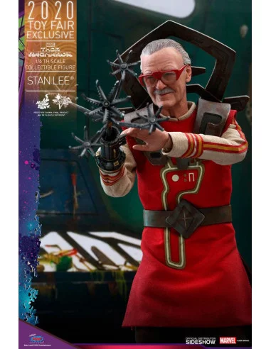 es::Thor Ragnarok Figura Movie Masterpiece 1/6 Stan Lee Hot Toys Exclusive 30 cm