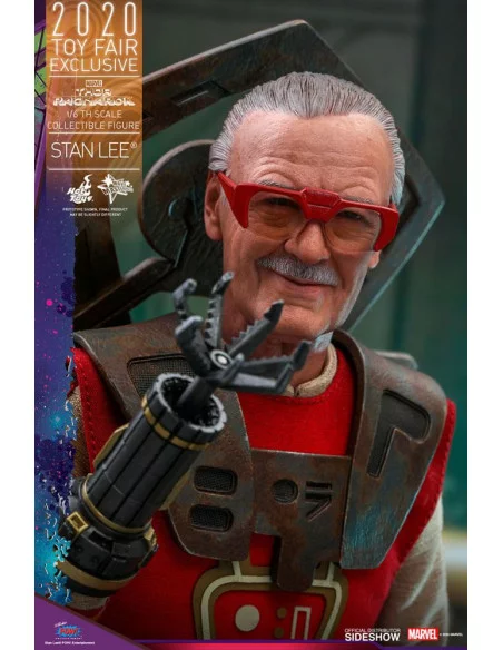 es::Thor Ragnarok Figura Movie Masterpiece 1/6 Stan Lee Hot Toys Exclusive 30 cm
